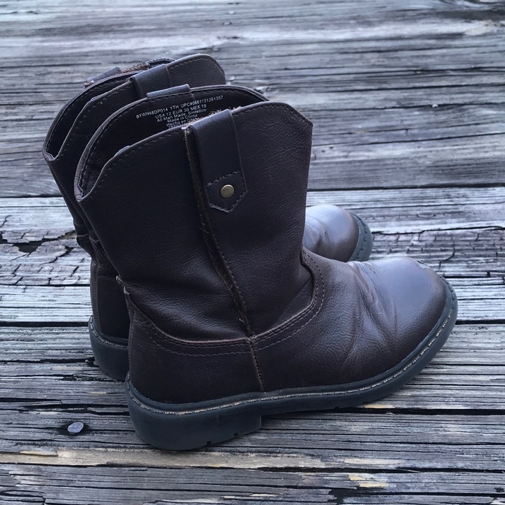 Brown Boots for Toddler Boy